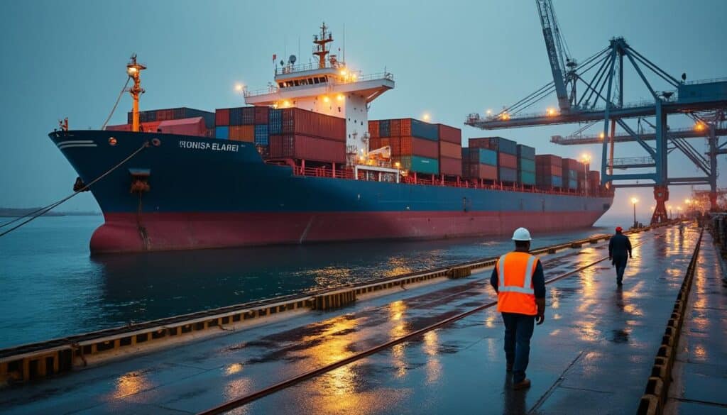 Navire porte conteneur : innovations et rôle stratégique mondial