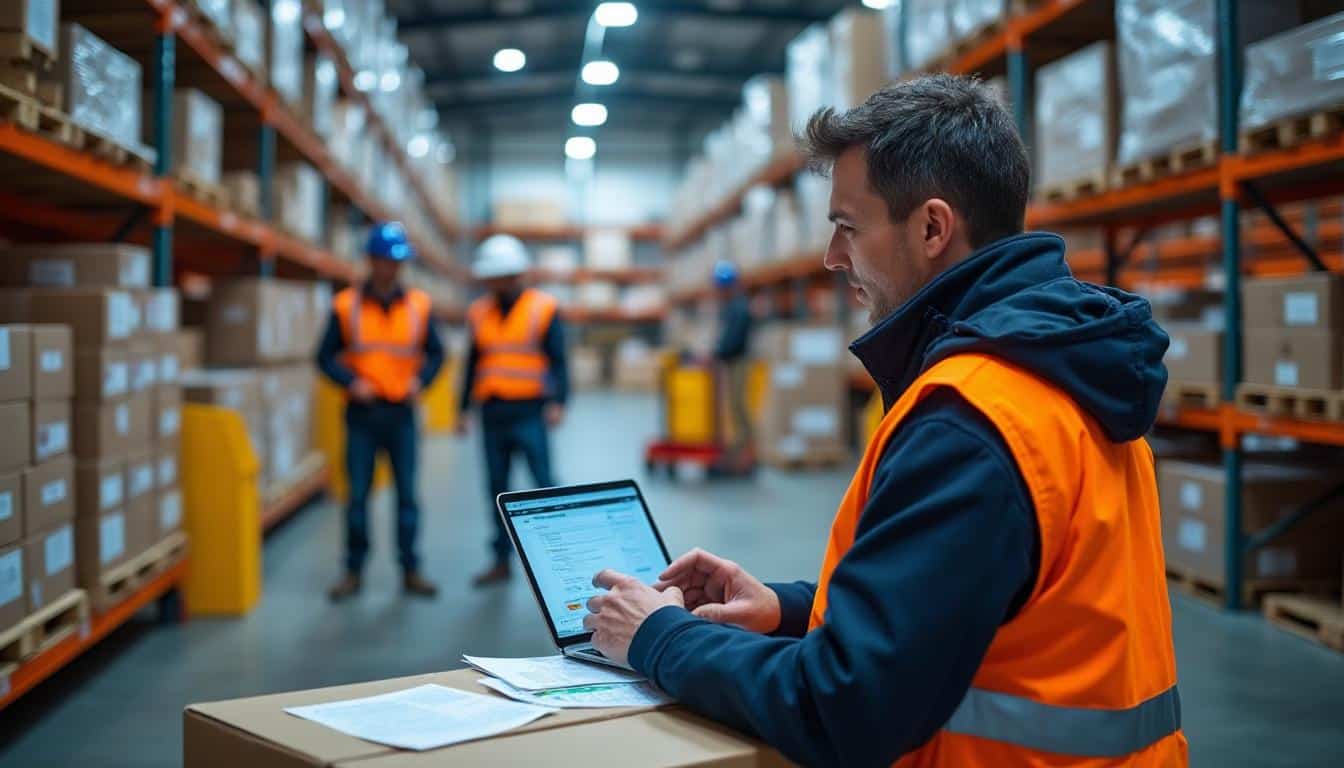 Illustration: Quel est le rôle essentiel de l’agent d’exploitation dans la chaîne logistique ?