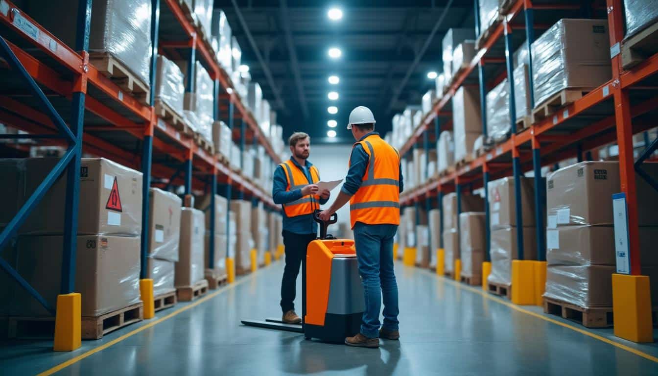 Illustration: Comprendre le rôle essentiel du CACES dans le secteur de la logistique