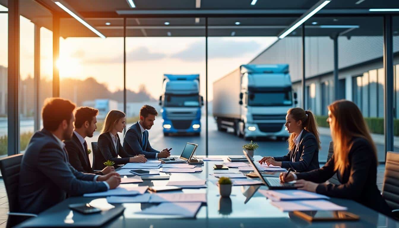 Illustration: Comment la compagnie picarde de logistique automobile s’organise-t-elle juridiquement et financièrement ?