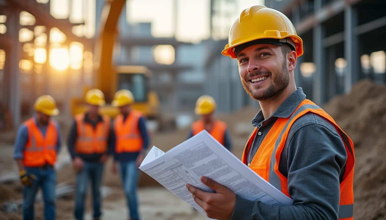 Illustration: Découvrir le métier de conducteur de travaux en alternance dans le bâtiment