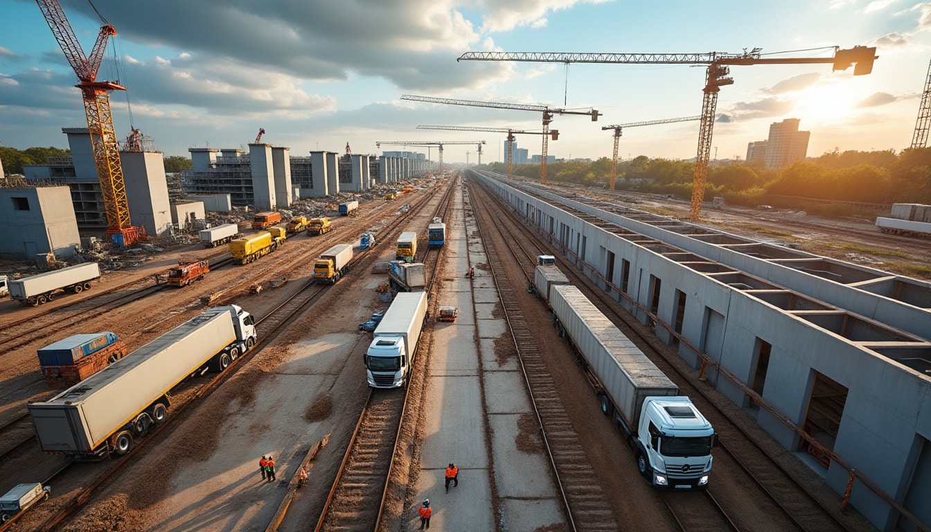 Illustration: Comment se structure l’industrie du bâtiment et des travaux publics en France ?