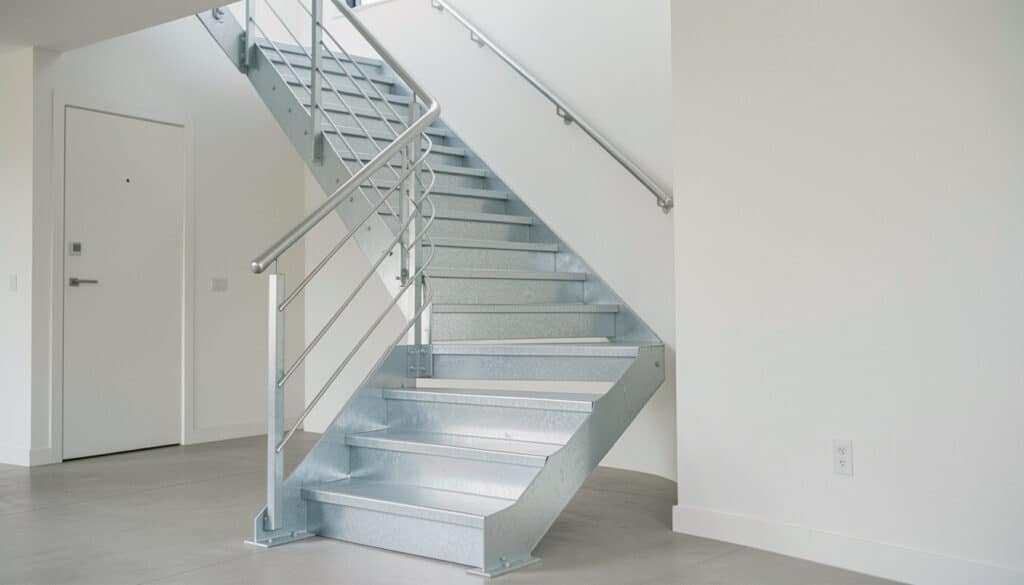 Escalier en acier galvanisé : bien le choisir
