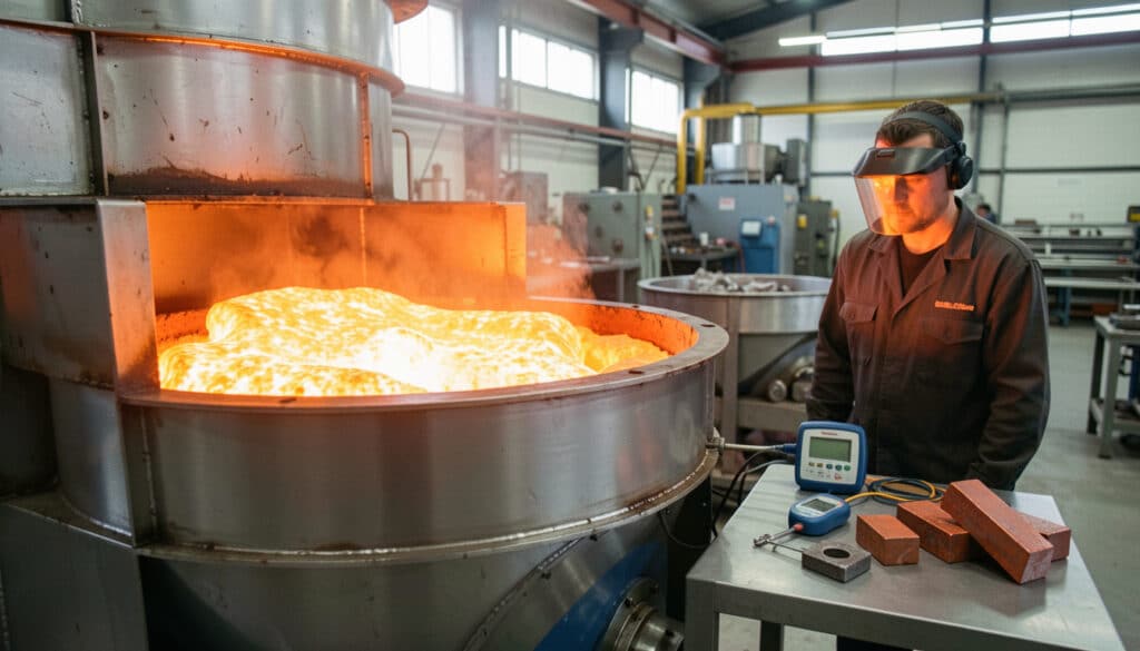 Température de fusion de l’acier selon sa composition